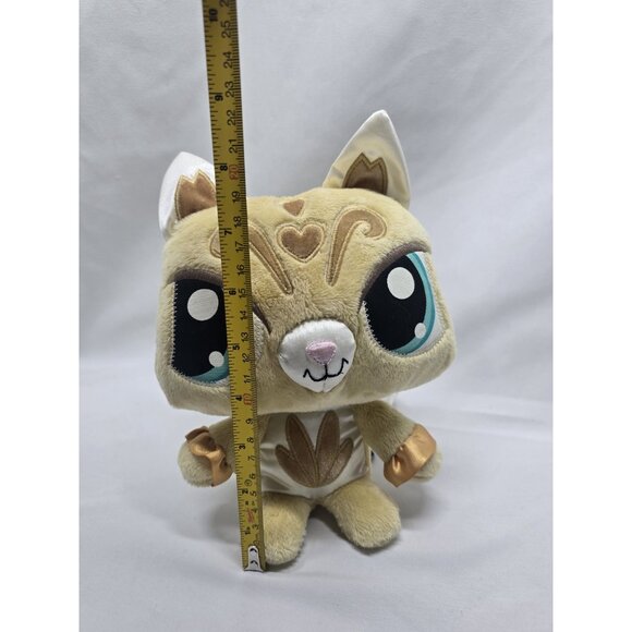 Hasbro Littlest Pet Shop LPS Sassiest Kitty (2008) Plush Stuffed Animal 8" - Picture 6 of 6